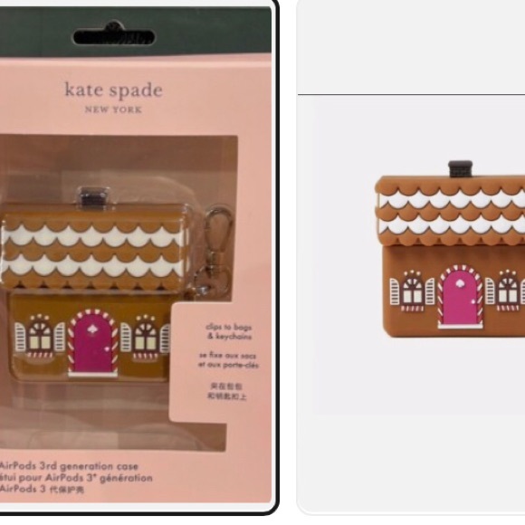 Kate Spade Gingerbread House AirPods 3rd generation case - Picture 4 of 4